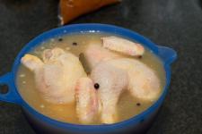 Huhn in Brine